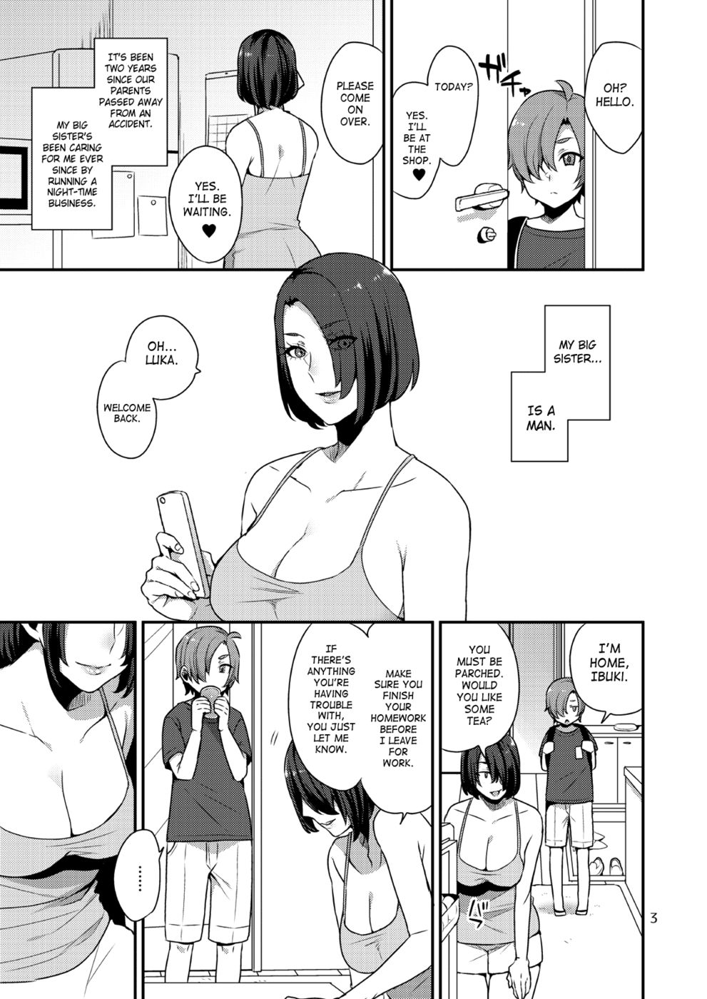 Hentai Manga Comic-Spoiled Little Brother & Sweet Sister-Read-2